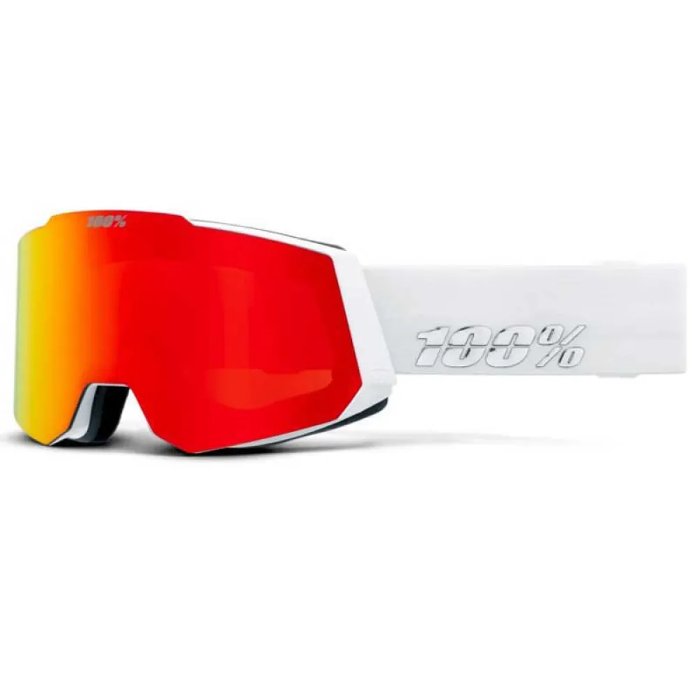 100percent Snowcraft Hiper Skibril Rood