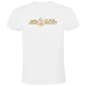 Kruskis Away From City T-shirt Met Korte Mouwen Wit