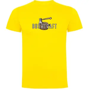 Kruskis Axe T-shirt Met Korte Mouwen Geel