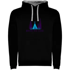 Kruskis Back To Life Bicolor Hoodie Zwart