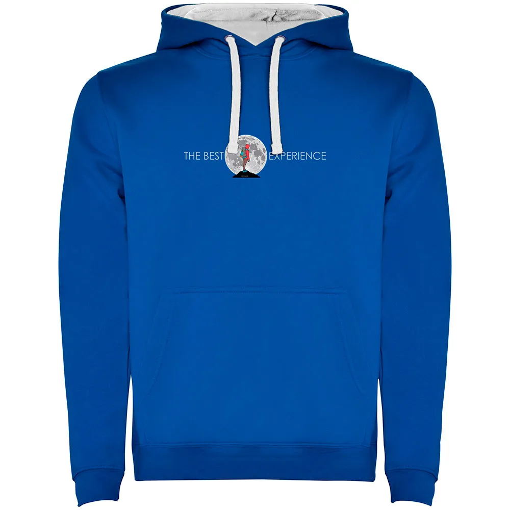 Kruskis Best Experience Bicolor Hoodie Blauw