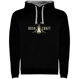 Kruskis Bushcraft Life Bicolor Hoodie Zwart
