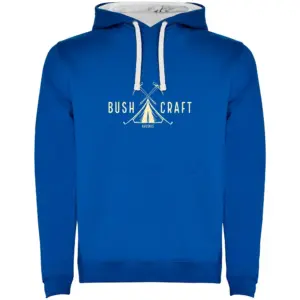 Kruskis Bushcraft Life Bicolor Hoodie Blauw