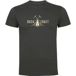 Kruskis Bushcraft Life T-shirt Met Korte Mouwen Grijs