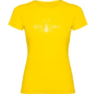Kruskis Bushcraft Life T-shirt Met Korte Mouwen Geel