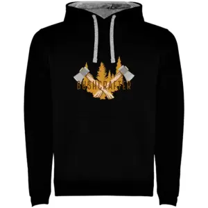 Kruskis Bushcrafter Bicolor Hoodie Zwart