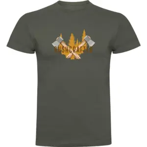 Kruskis Bushcrafter T-shirt Met Korte Mouwen Groen