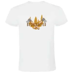 Kruskis Bushcrafter T-shirt Met Korte Mouwen Wit