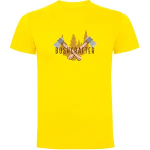 Kruskis Bushcrafter T-shirt Met Korte Mouwen Geel
