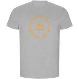 Kruskis Camp Away Eco T-shirt Met Korte Mouwen Grijs