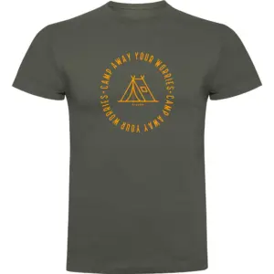 Kruskis Camp Away T-shirt Met Korte Mouwen Groen
