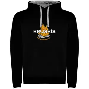 Kruskis Camp Friend Bicolor Hoodie Zwart