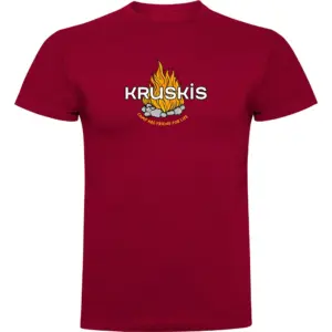 Kruskis Camp Friend T-shirt Met Korte Mouwen Rood