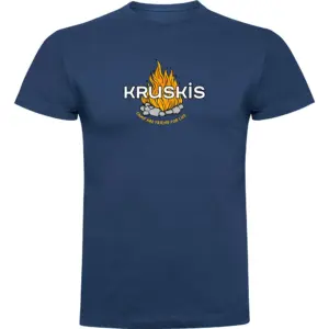 Kruskis Camp Friend T-shirt Met Korte Mouwen Blauw