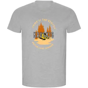 Kruskis Camp Is The Reason Eco T-shirt Met Korte Mouwen Grijs