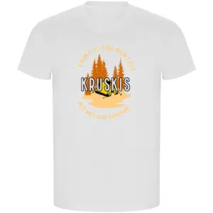 Kruskis Camp Is The Reason Eco T-shirt Met Korte Mouwen Wit