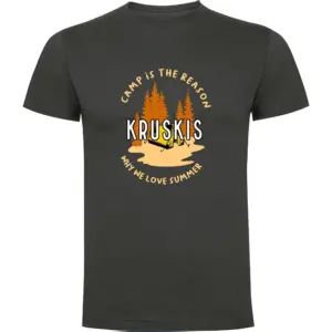 Kruskis Camp Is The Reason T-shirt Met Korte Mouwen Grijs