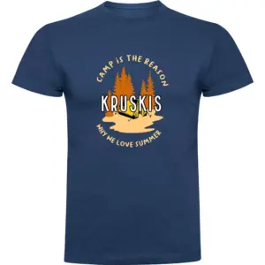 Kruskis Camp Is The Reason T-shirt Met Korte Mouwen Blauw