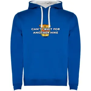 Kruskis Cant Wait Bicolor Hoodie Blauw