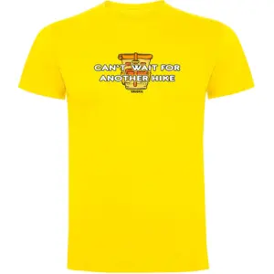 Kruskis Cant Wait T-shirt Met Korte Mouwen Geel