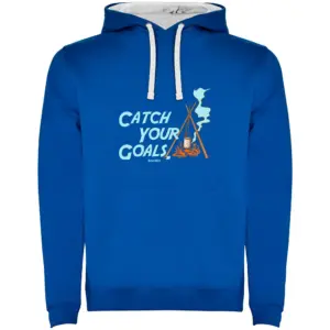 Kruskis Catch Your Goals Bicolor Hoodie Blauw