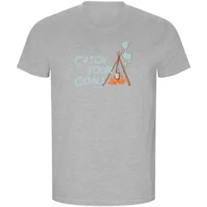 Kruskis Catch Your Goals Eco T-shirt Met Korte Mouwen Grijs