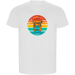 Kruskis Dont Be Afraid Eco T-shirt Met Korte Mouwen Wit