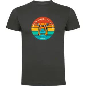 Kruskis Dont Be Afraid T-shirt Met Korte Mouwen Grijs