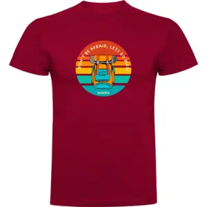Kruskis Dont Be Afraid T-shirt Met Korte Mouwen Rood