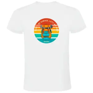 Kruskis Dont Be Afraid T-shirt Met Korte Mouwen Wit