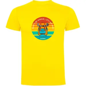 Kruskis Dont Be Afraid T-shirt Met Korte Mouwen Geel