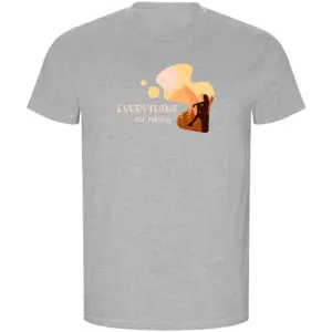 Kruskis Everything For Hiking Eco T-shirt Met Korte Mouwen Grijs