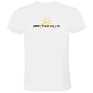 Kruskis Fatigue Will Pay Off T-shirt Met Korte Mouwen Wit