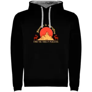 Kruskis Find The Trully Bicolor Hoodie Zwart