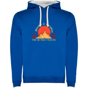 Kruskis Find The Trully Bicolor Hoodie Blauw