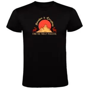 Kruskis Find The Trully T-shirt Met Korte Mouwen Zwart