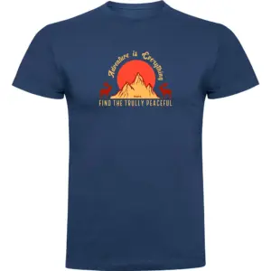 Kruskis Find The Trully T-shirt Met Korte Mouwen Blauw