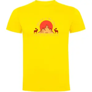 Kruskis Find The Trully T-shirt Met Korte Mouwen Geel