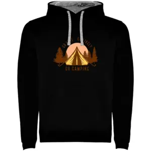 Kruskis Go Free Go Lively Bicolor Hoodie Zwart