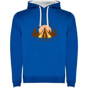Kruskis Go Free Go Lively Bicolor Hoodie Blauw