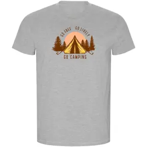 Kruskis Go Free Go Lively Eco T-shirt Met Korte Mouwen Grijs