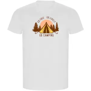 Kruskis Go Free Go Lively Eco T-shirt Met Korte Mouwen Wit