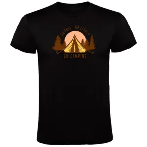Kruskis Go Free Go Lively T-shirt Met Korte Mouwen Zwart