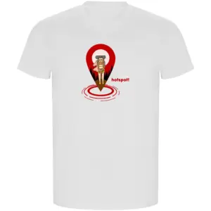 Kruskis Map Hotspot Eco T-shirt Met Korte Mouwen Wit