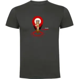 Kruskis Map Hotspot T-shirt Met Korte Mouwen Grijs
