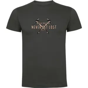 Kruskis Never Get Lost T-shirt Met Korte Mouwen Grijs