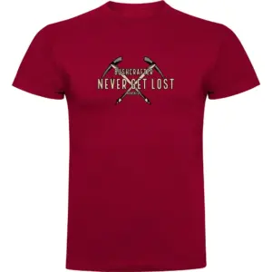 Kruskis Never Get Lost T-shirt Met Korte Mouwen Rood