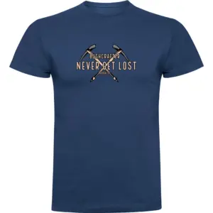 Kruskis Never Get Lost T-shirt Met Korte Mouwen Blauw