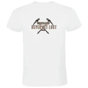 Kruskis Never Get Lost T-shirt Met Korte Mouwen Wit