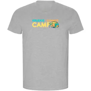Kruskis Summer Camp Eco T-shirt Met Korte Mouwen Grijs